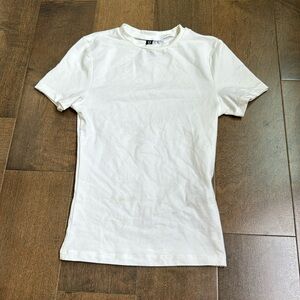 divided white t shirt